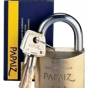 Cadeado PAPAIZ 60mm Com Chave Tetra