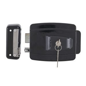 Fechadura Elétrica AGL Reversível LR100 12V Preto