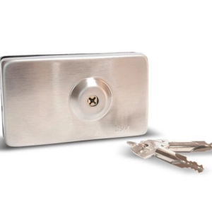 Fechadura JBM Fa1 Para Porta De Giro E Vidro (sem Furos)