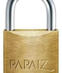 Cadeado em latão com 2 chaves PAPAIZ 30mm