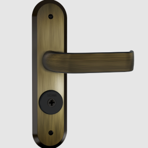 Fechadura Tetra Stam 1800/39 Espelho Antique E-Coat 40mm