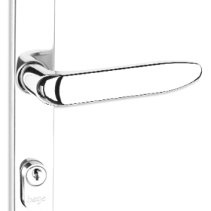 Fechadura HAGA Berlin 26346B Ext Perfil Estreito M80 21mm