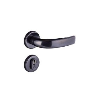 Fechadura Externa Galaxy 4181 40mm Preto Fosco