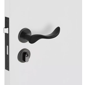 Fechadura IMAB Magie Externa Pintado Preto 55mm