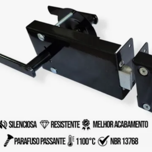 Fechadura Corta Fogo Sobrepor sem Chave