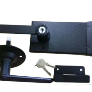 Fechadura com Chave na maçaneta p/ Porta Corta Fogo Sobrepor