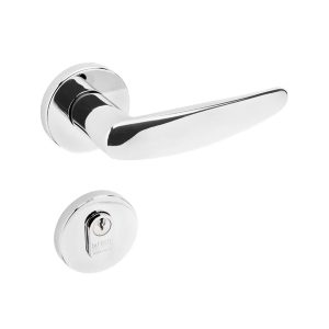 Fechadura Externa 515p Cromado 55mm - La Fonte