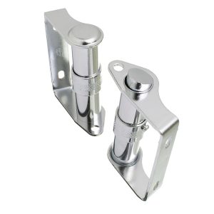 Puxador de Janela com Porta Cadeado União Mundial Cromado