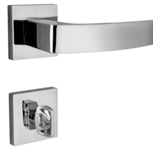Fechadura Quadratta Aliança Banheiro 55mm cromado