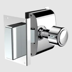 Fechadura Elétrica Vidro Alvenaria 12v R1L interna Inox Soprano