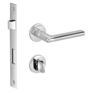 Fechadura Nebula Imab Banheiro cromado 40mm