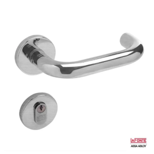 Fechadura La Fonte 517 Tub Externa ST2 55mm Inox Lixado