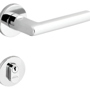 Fechadura Arouca Externa Reta Z Acabamento Cromado 55mm