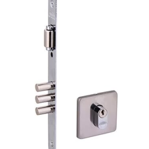 Fechadura Arouca Externa Trinco Rolete 3 Pinos Ip Inox Polido