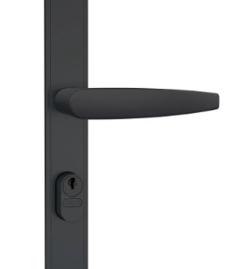 Fechadura Stam 601/33 Perfil Externa preto 20mm