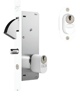 Fechadura Stam Bico Papagaio 940 branco(G)