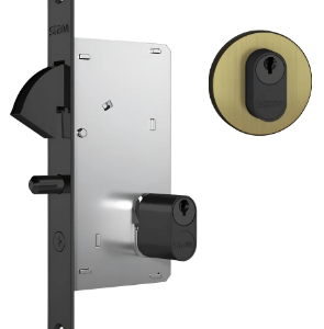 Fechadura Stam Bico Papagaio 950 oxidado e-coat (G)