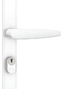 Fechadura Stam 501/33 Perfil Externa branco 27mm