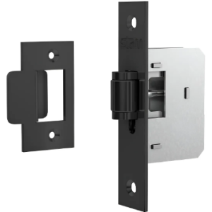 Fecho Stam Roletinho Porta Pivotante Preto