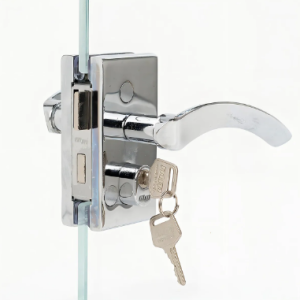 Fechadura M/M 1520 Vidro/Alvenaria cromado