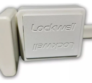 Tarjeta Banheiro Lockwell 733 Livre/ocupado - Branca/Branca