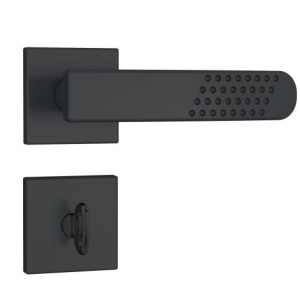 Fechadura Stam 823/21 Banheiro RQ1 Preto 40mm