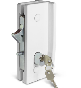 Fechadura 1510 Hela para Porta de vidro V/A - V/V  Branca