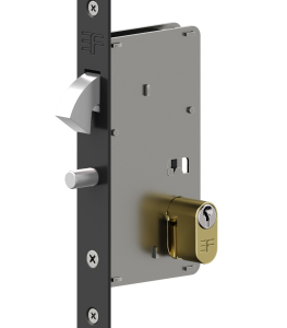 Fechadura 3F Porta Correr Bico papagaio 6145/50LO