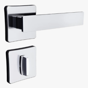 Fechadura Topazio União Mundial Ros Ban 40mm Cromada