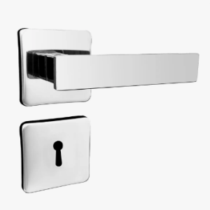 Fechadura Topazio União Mundial Ros Int 40mm Cromada